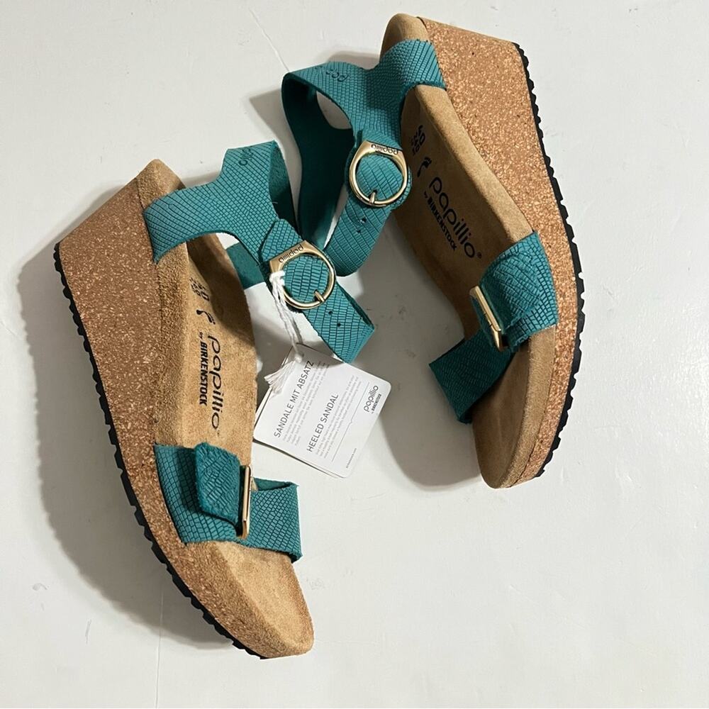 Papillio by Birkenstock Soley Leather Wedge Sandal - Picture 5 of 13